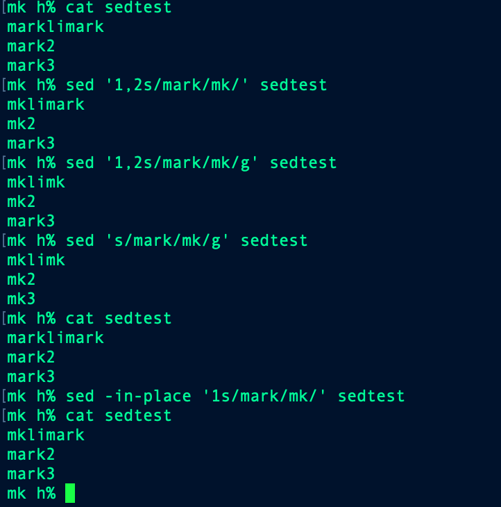 Sed Command To Replace Character In Unix